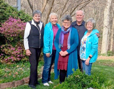 Rita, Sande, Faith, Dennis & Mary Beth