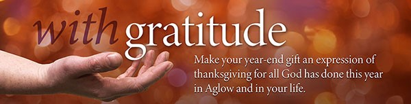 with gratitude